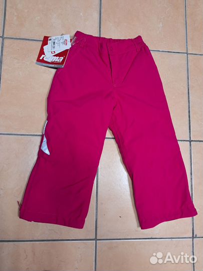 Новые Зимние штаны брюки Reima tec полукомбинезон