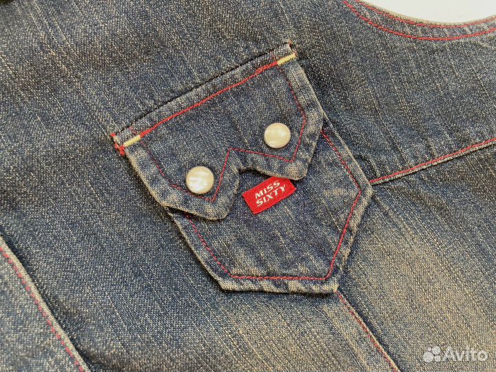 Джинсовая жилетка 164 170 Miss Sixty