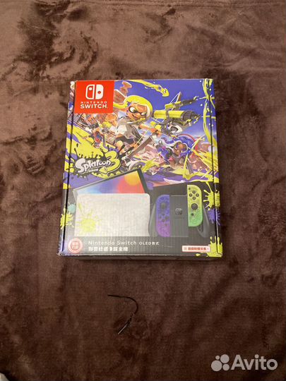 Nintendo switch oled splatoon 3 прошитая