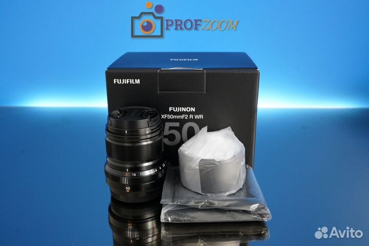 Fujifilm Fujinon XF 50mm f/2 R WR Black новый