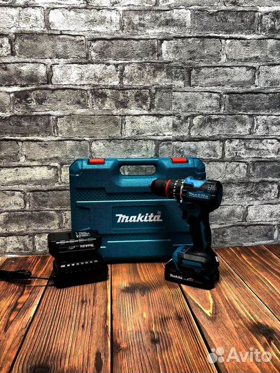 Аккумуляторная дрель шуруповерт makita 24v