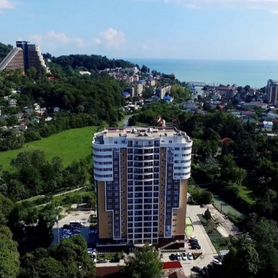 Квартира-студия, 35 м², 2 кровати
