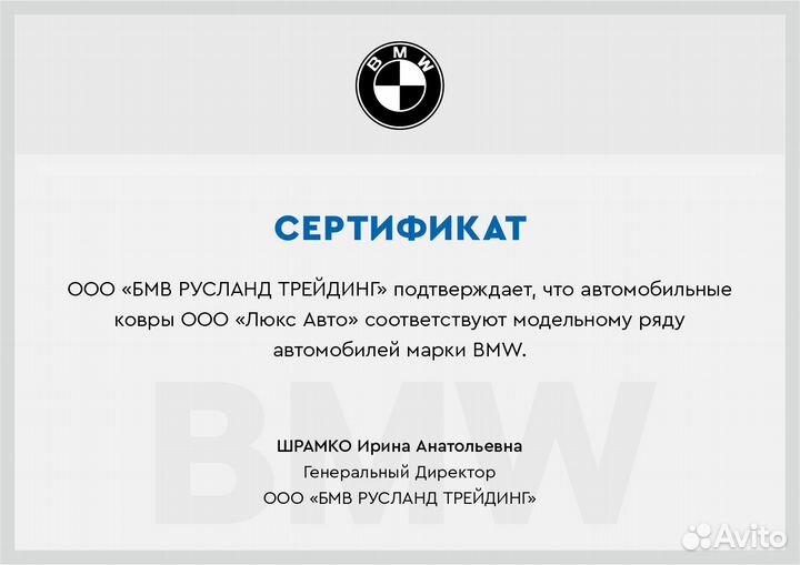 3D Коврики BMW X6 E71 F16 G06 Экокожа