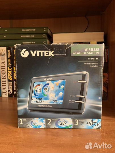 Метеостанция vitek VT-6401 BK