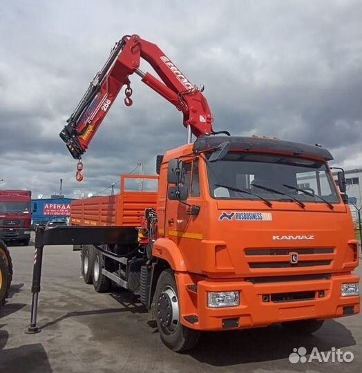 КАМАЗ 65115-773094-50 с КМУ, 2023