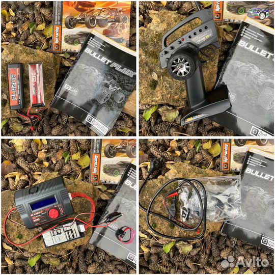 Машина радиоуправляемая HPI Bullet MT Flux 4WD