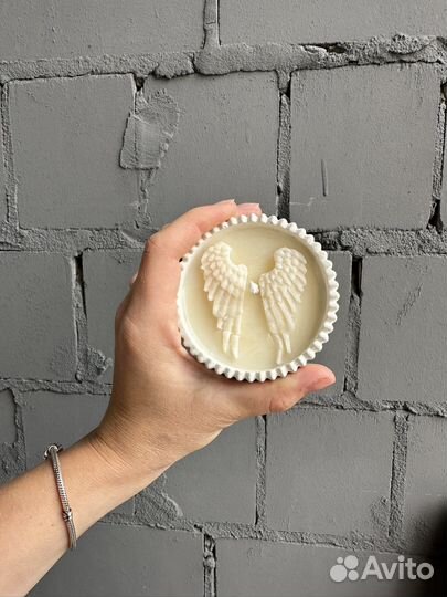 Свеча в стакане эко