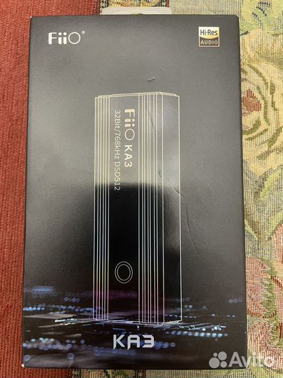 Цап FiiO KA3 32Bit/768kHz DSD512