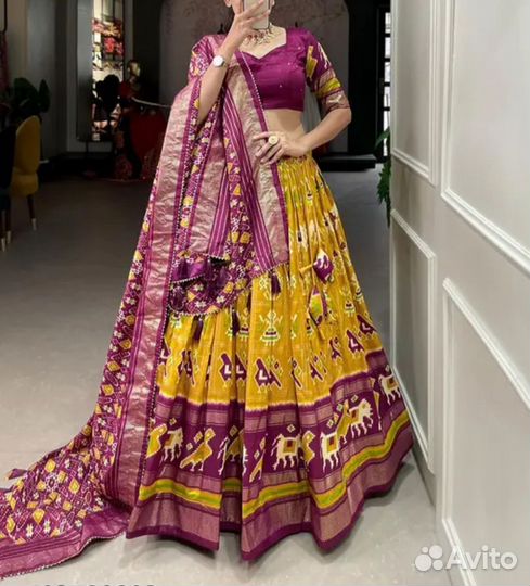 Индийский наряд, гхагра чоли