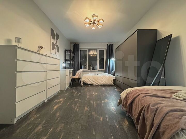 Комната 18 м² в 3-к., 2/9 эт.