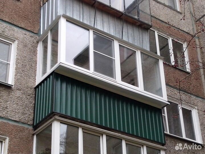 Комплексное остекление и отделка