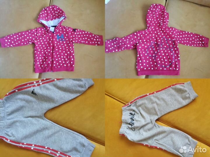 Вещи пакетом для девочки 80/9-12