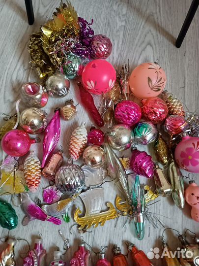 Елочные игрушки СССР