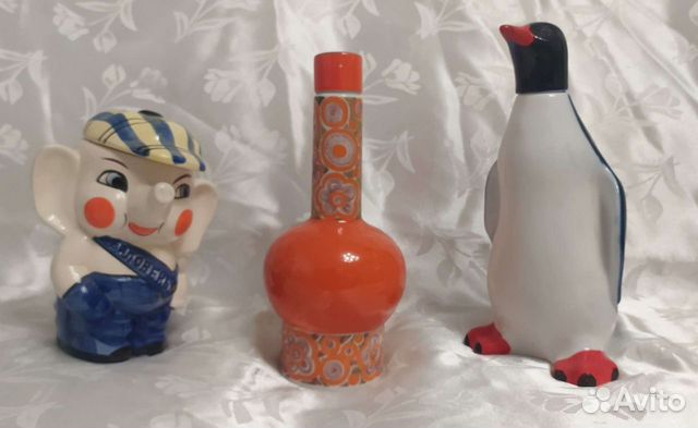 Фарфоровые штофы СССР