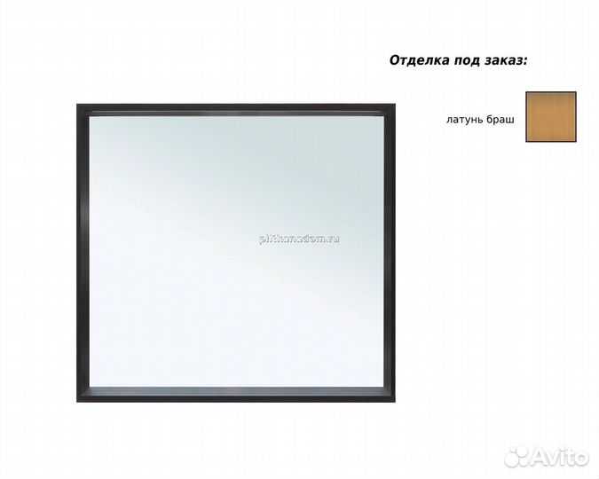 Allen Brau Reality 1.32016.BB Зеркало, черный браш