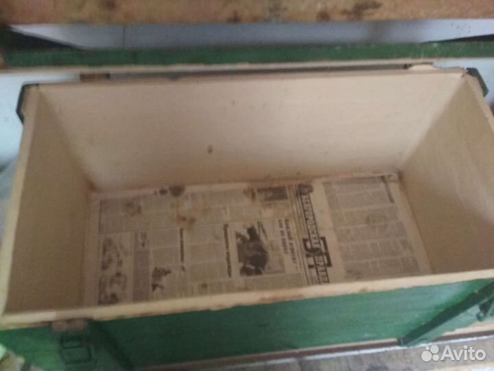 Ящик армейский деревянный СССР