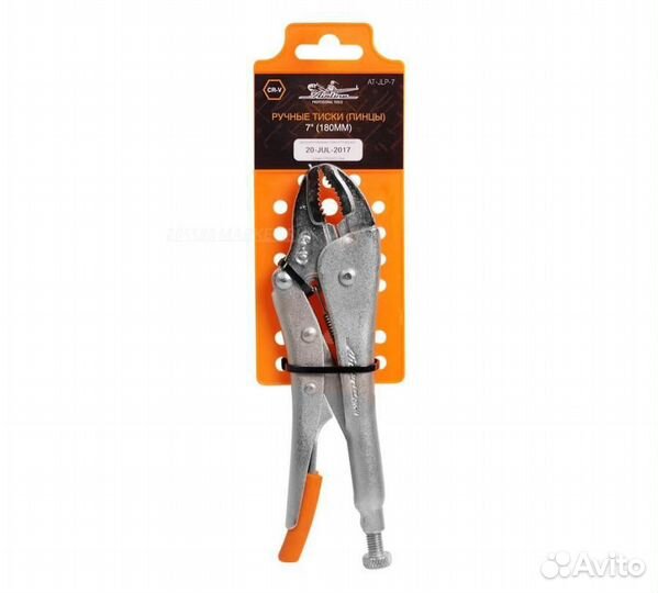 Airline AT-JLP-7 Ручные тиски (пинцы) 7 (180мм)