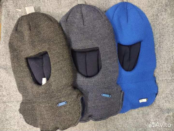 Шапка шлем для мальчика