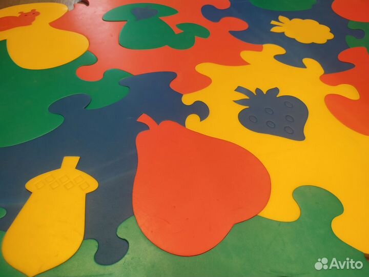 Коврик пазл развивающий ёжик Тедико