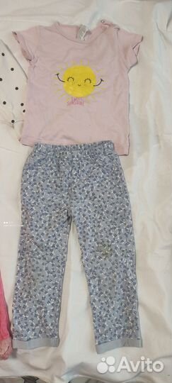 Вещи пакетом на девочку 80 86