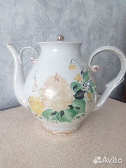 Чайник заварочный фарфор