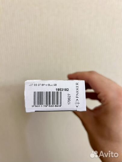 Ручка шариковая Parker «Jotter Stainless Steel GT»