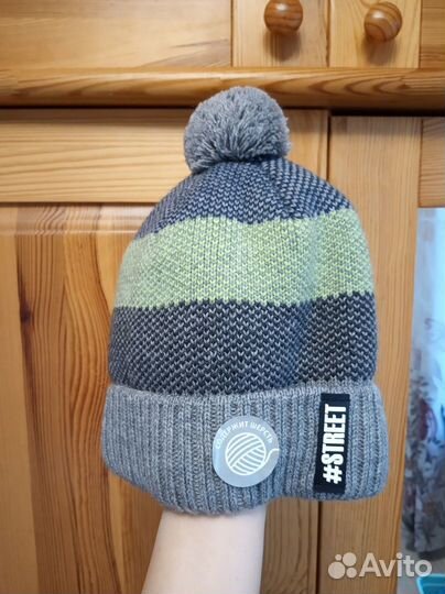 Новая шапка для мальчика 54-56 р