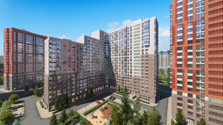 3-к. квартира, 72,4 м², 20/22 эт.