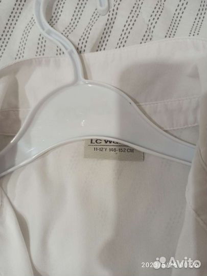 Рубашка школьная