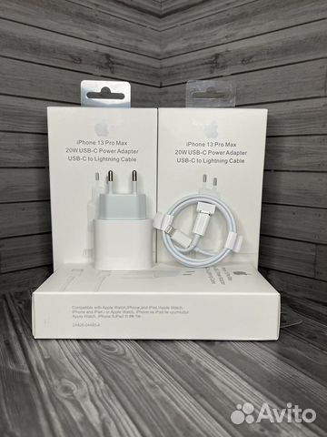 Комплект быстрой зарядки iPhone 20W