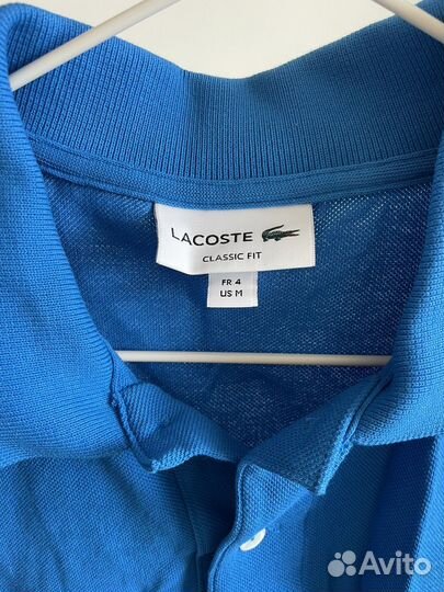 Lacoste Classic fit поло размер M