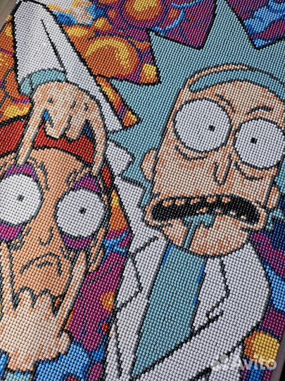 Готовая картина / алмазная мозаика 