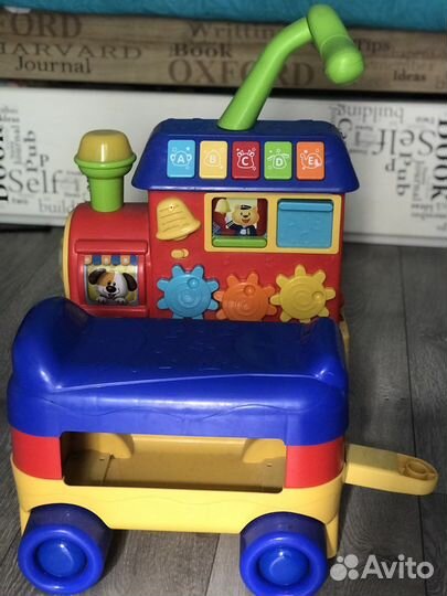 Паровозик каталка