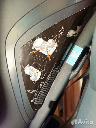 Детское автокресло Isofix 9-18кг