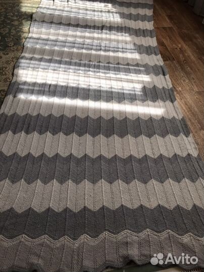 Плед ручная вязка