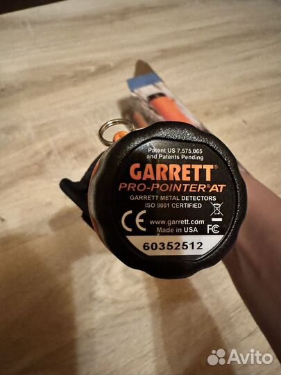 Металлоискатель garrett pro pointer AT