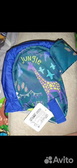 Шапка шлем на 2 года