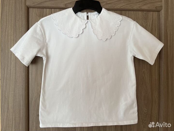 Рубашки белые школьные Sela 140