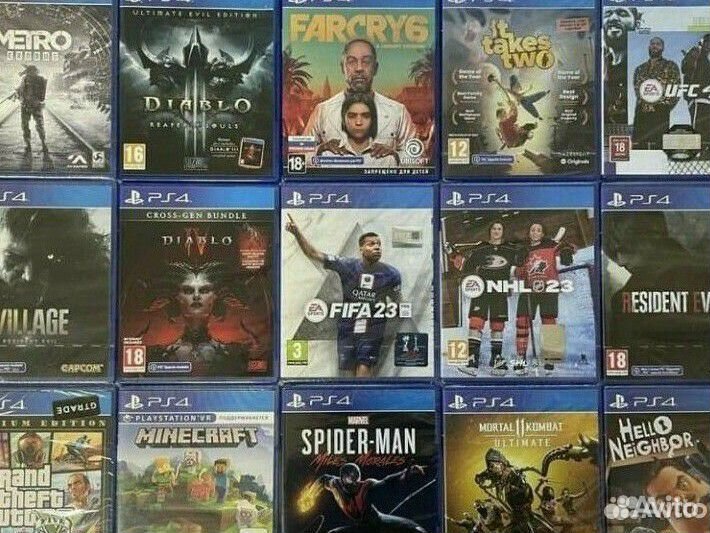 Игры лицензионные диски ps4, ps5, xbox