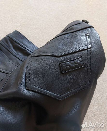 Брюки кожаные ixs, мотоштаны, байкерские
