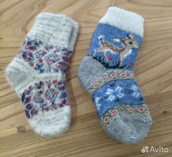 Носки детские шерстяные