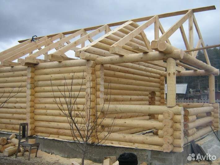Сборка домов из бревна, бруса, каркасных и тд