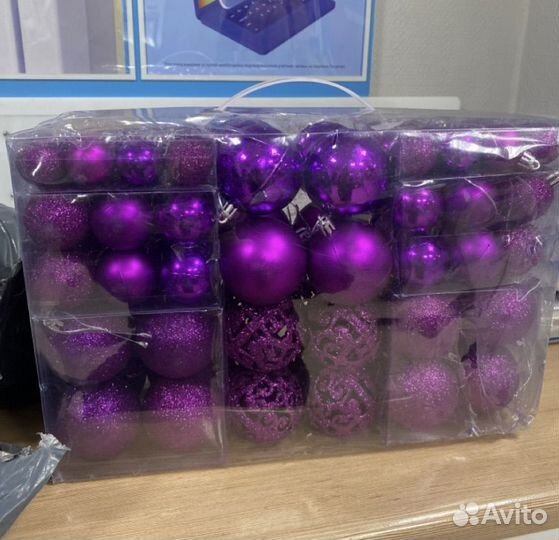 Набор ёлочных игрушек