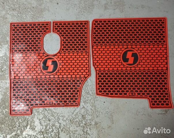 Коврик в салон 2шт. Shacman F2000 F3000