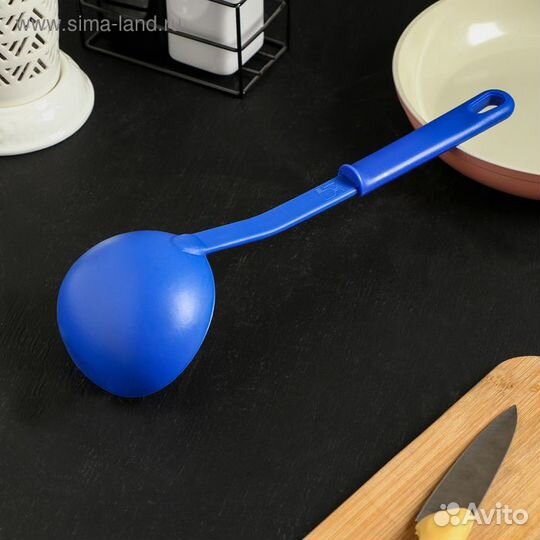 Половник Доляна «Радужный», 31 см, цвет микс