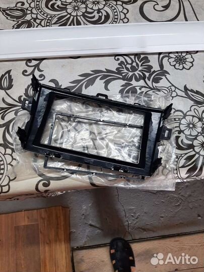 Рамка для 2 din магнитолы toyota corolla