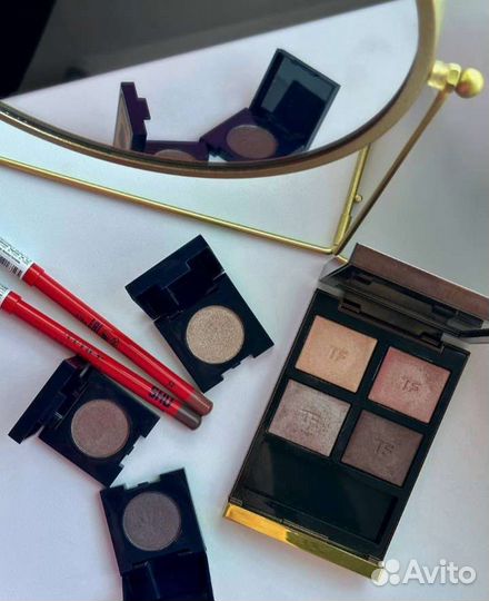 Тени Shu бежевый и капучино