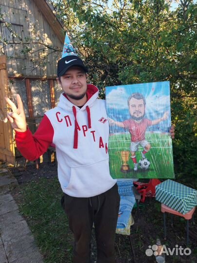 Портрет на холсте по фото