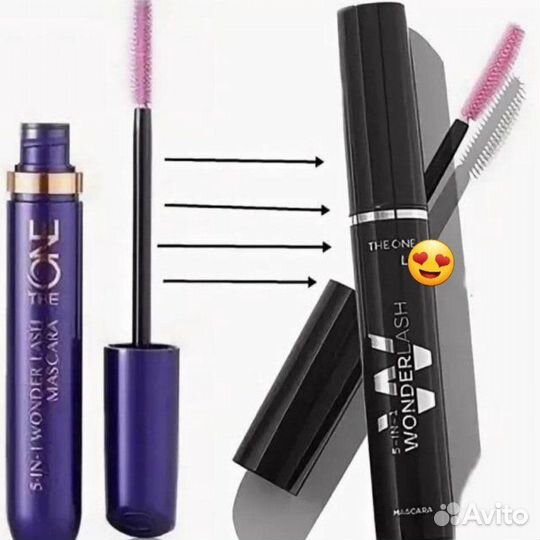 Многофункциональная тушь для ресниц 5 в 1