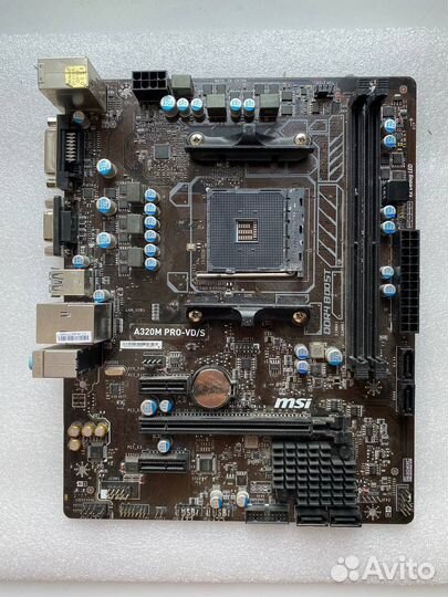 Материнская плата am4 a320